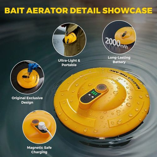 Portable Bait Aerator Pump