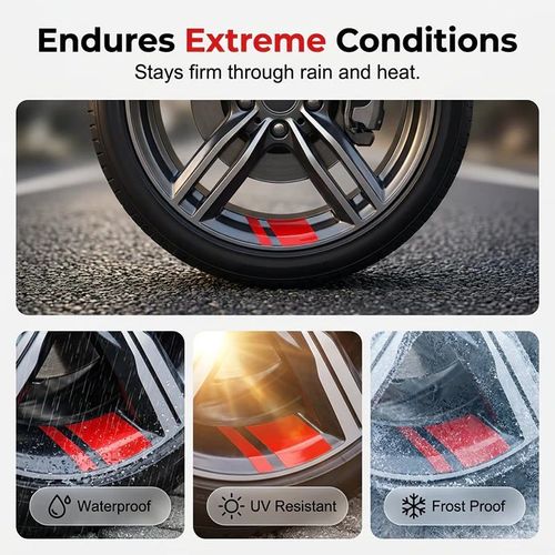 （buy 1 get 2- 8pcs total）Car Wheel Rim Reflective Stripes Decal-4ps🔥