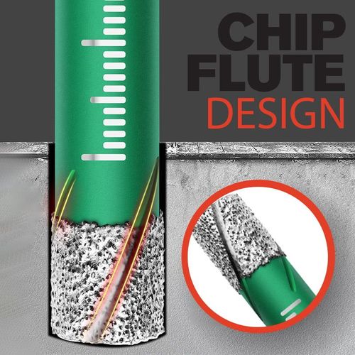 Brazed Dry Drill Hole Drill Bits（5pcs）