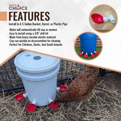 Automatic Animal Water Cups