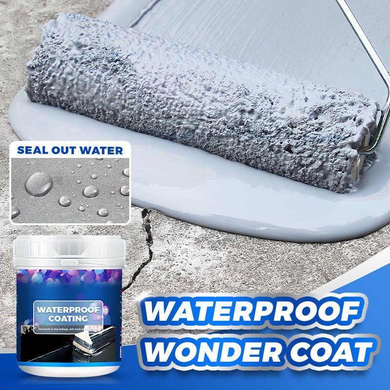 🛡️ Waterproof Polyurethane Coating – Versatile, Easy to Apply and Long-Lasting Protection 🏠✨( 🔥1 kg Gray + Gloves + brush  )