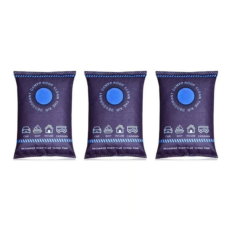 🔥（buy 1 get 3）🔥 Dehumidification Bag Desiccant|Reusable Moisture Absorber with Color-Changing Indicator