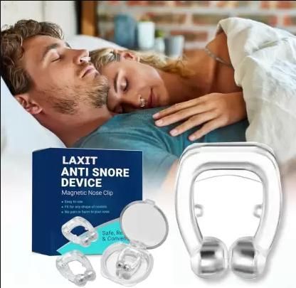 BUY 1 GET 6 !!! Original Silicone Magnetic Anti Snoring Nose Clip