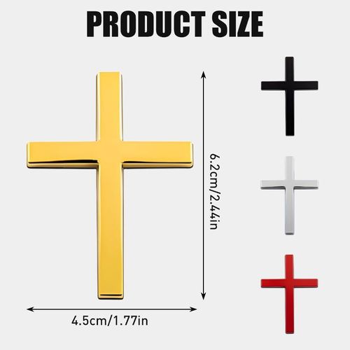 Cross Badge Stickers
