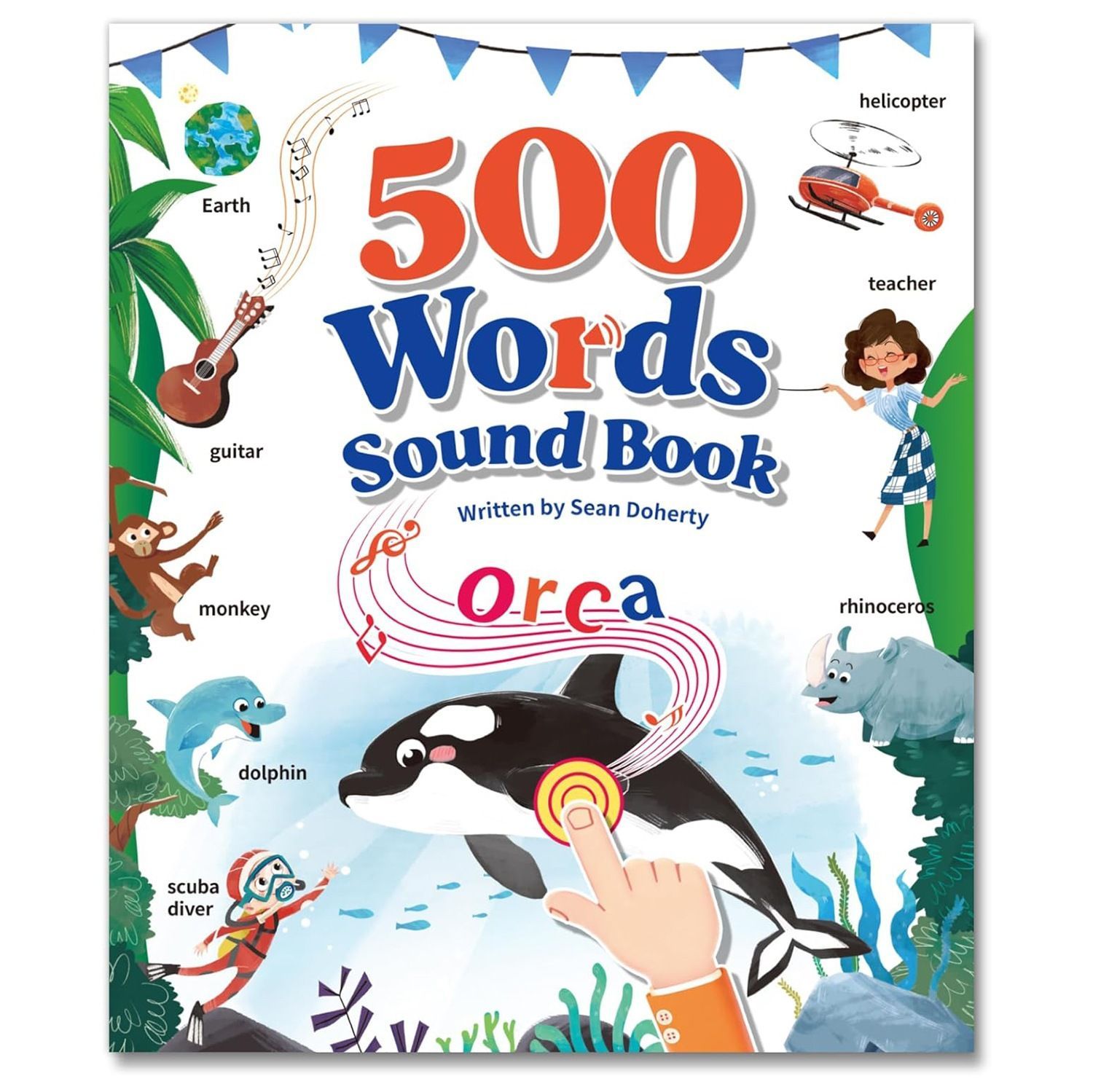 BIG DISCOUNT !!! 📚 500-Word Audio Learning Book for Toddlers – Tap & Master Vocabulary Across 18 Everyday Topics! 🎧✨ 复制