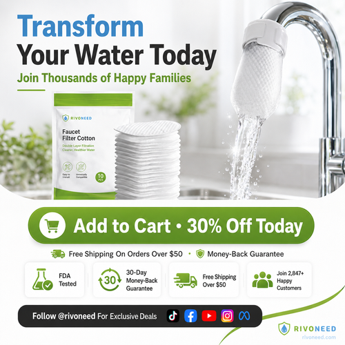 Kitchen Faucet Cotton Filter