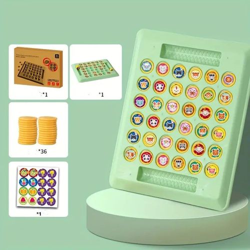 Kids' 2-Player Animal Flip Chess