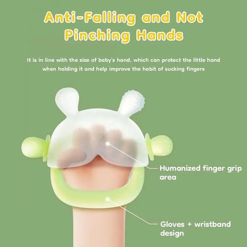 Bunny Teether Mitten