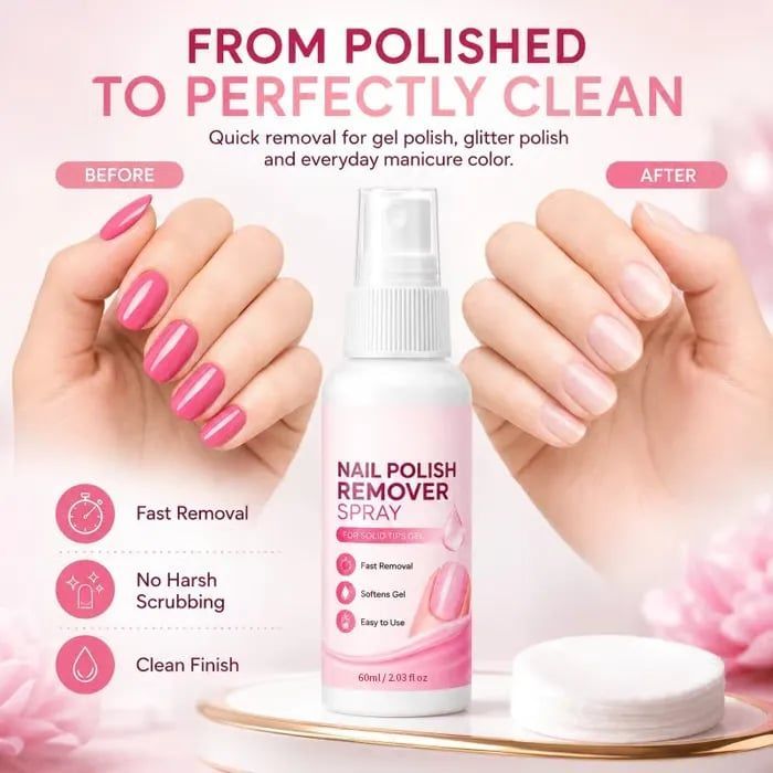 🔥BUY 1 GET 2!!🔥💅49% Off – Nail Polish Dissolving Spray