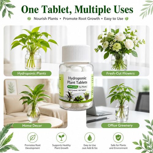 Purifying Tablets for Hydroponic Plants