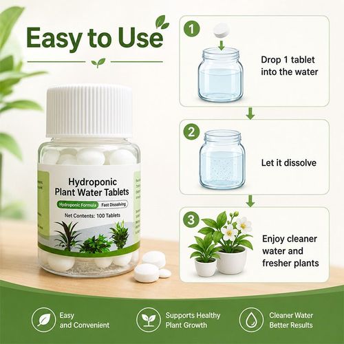 Purifying Tablets for Hydroponic Plants
