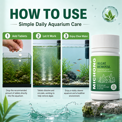 Fast-Acting Anti-Algae Tablets for Aquarium
