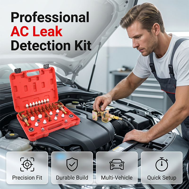 📢📢50% OFF!! ⏰Universal Car Air Conditioning Leak Detection Kit