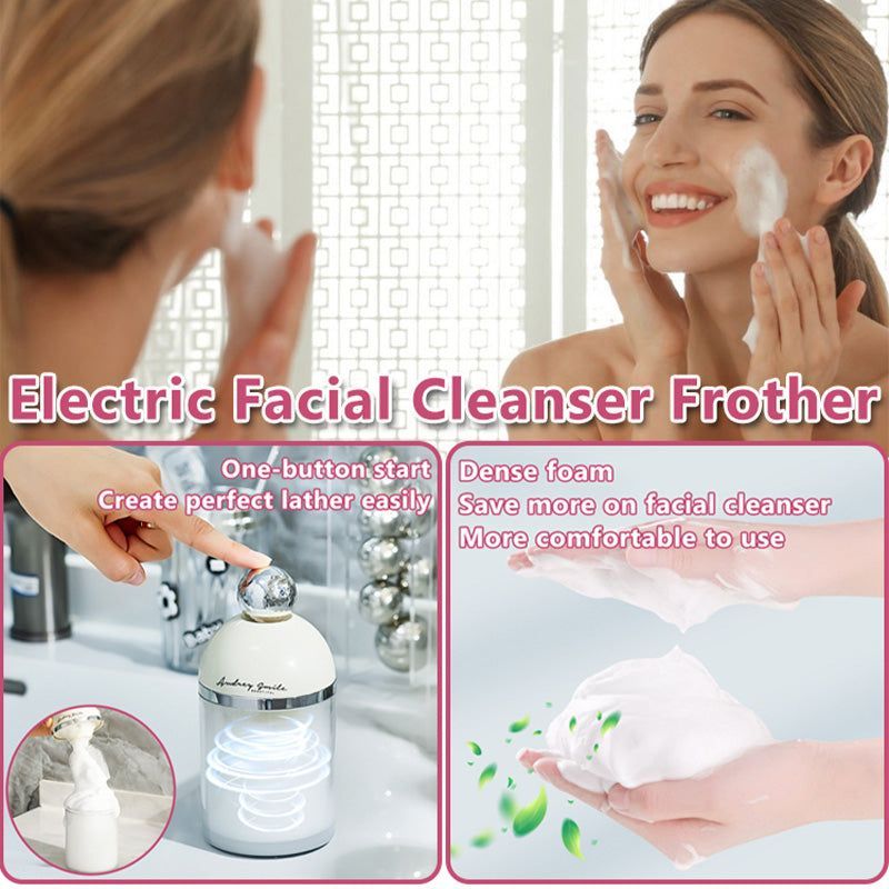 💄2026 HOT SALE!💗Electric Facial Cleansing Frother