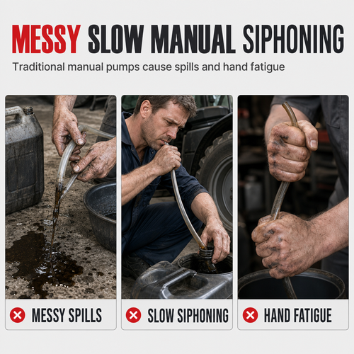 electric gear oil transfer pump