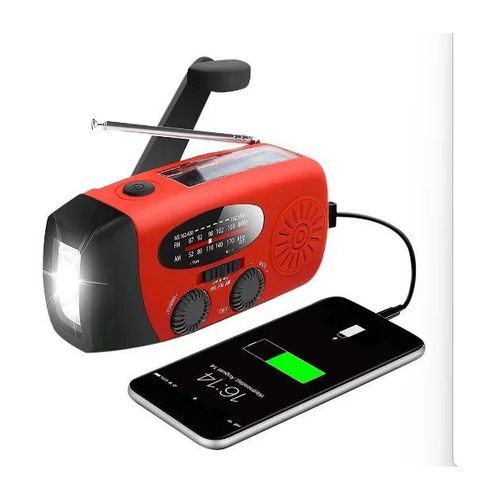 Multi-function Portable Solar Emergency Radio