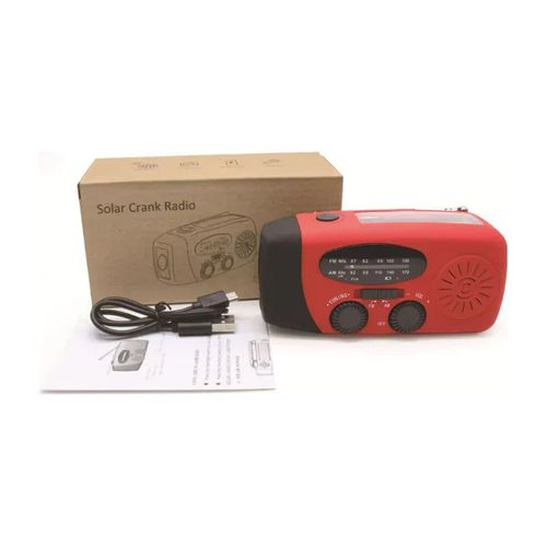 Multi-function Portable Solar Emergency Radio