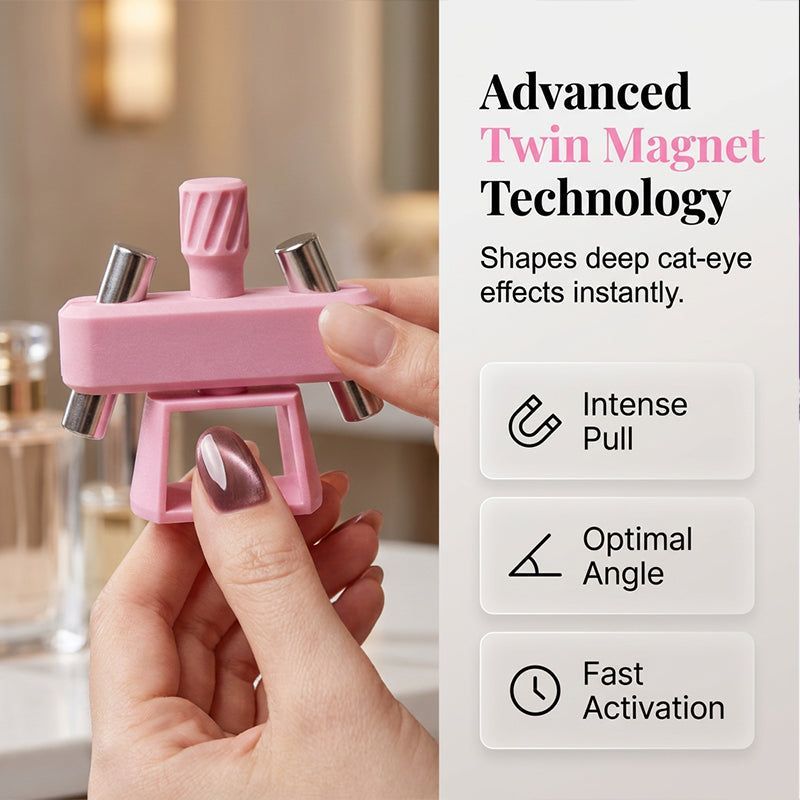 📢BIG DISCOUNT!💅Rotating Cat-Eye Nail Magnet Tool😍
