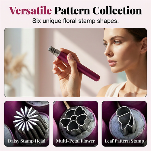 Professional Nail Art Stamping Tool Kit