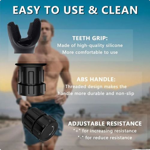 Portable Adjustable Breathing Exerciser