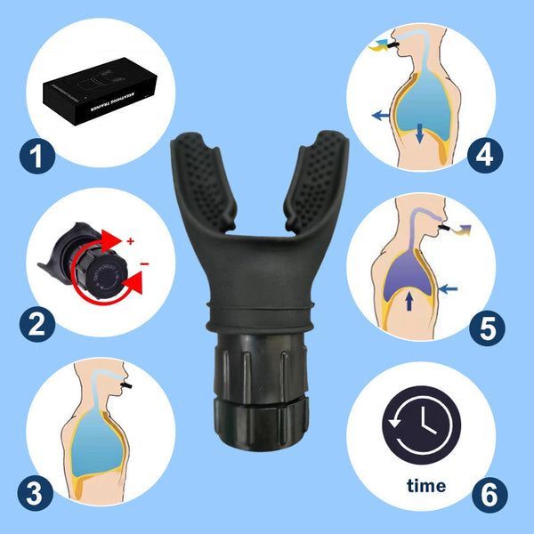 📢📢2026 HOT SALE!! BIG DISCOUNT!⏰Portable Adjustable Breathing Exerciser