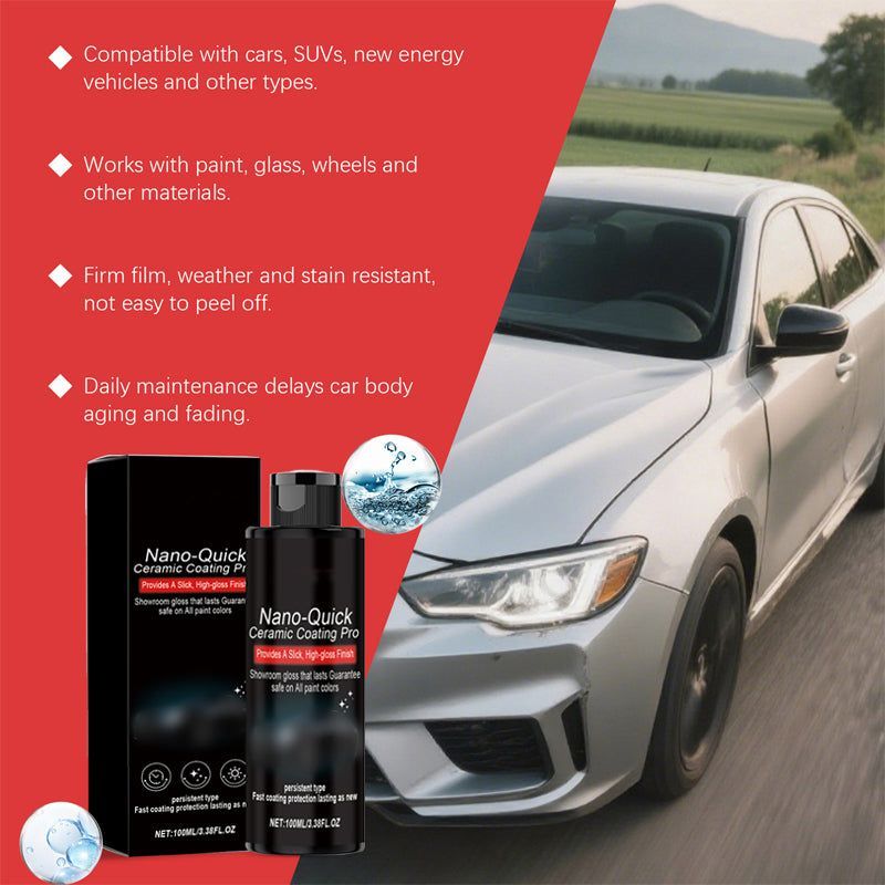 📢📢50% OFF !! ⏰Instant High-Gloss Car Care Agent