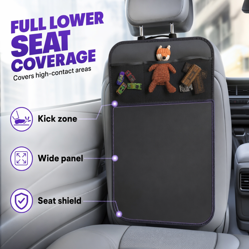 😍HOT SALE!Car Backseat Kick Mat Protector🚗