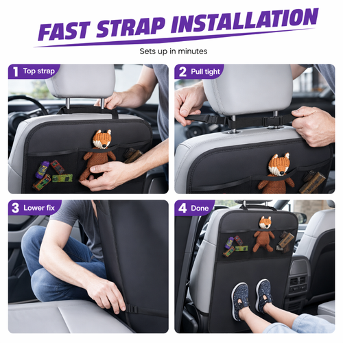 Car Backseat Kick Mat Protector
