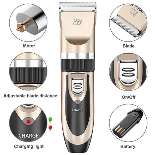 Cordless clipper kit for horses