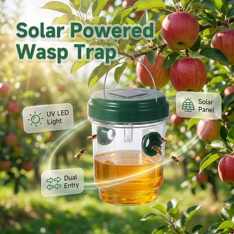 😍50% OFF!Solar-powered hanging wasp trap🐝🐝