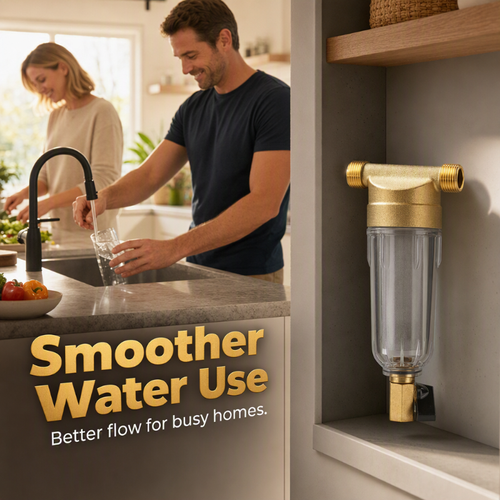 Whole-house Sediment Pre-filter Transparent Housing