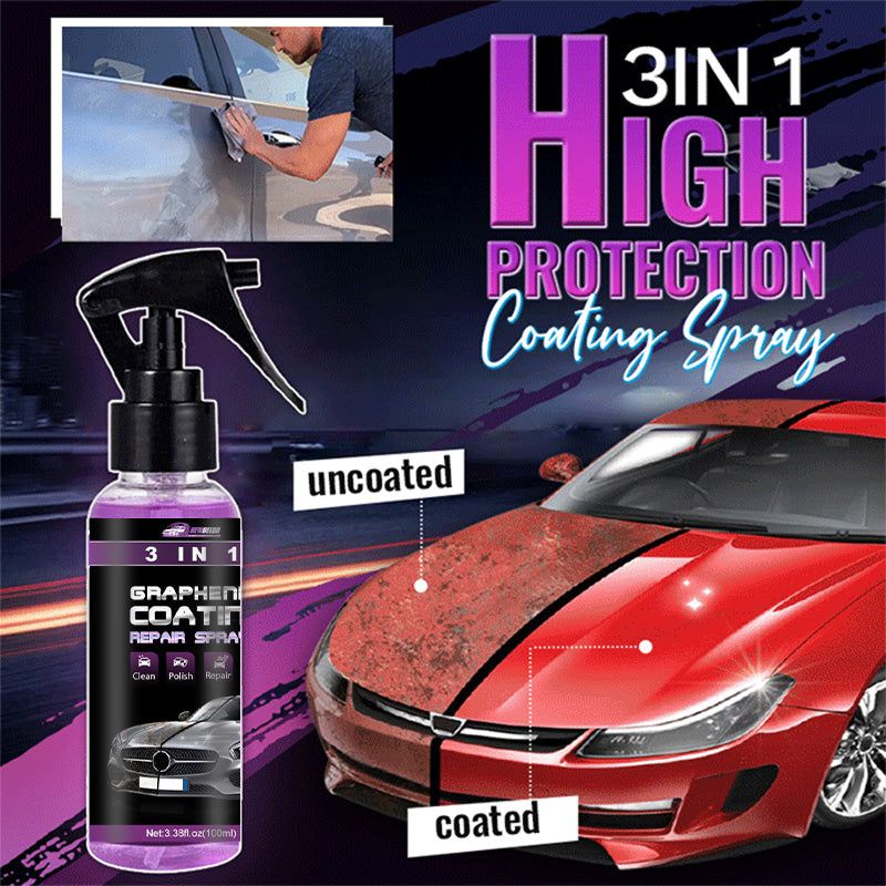 🔥hot sale🔥 3-IN-1 High Protection Fast Car Coating Spray