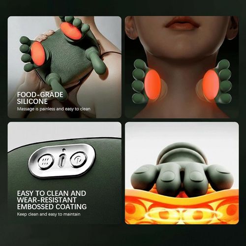 3D Shiatsu Neck & Shoulder Massager with Soothing Heat - Dee