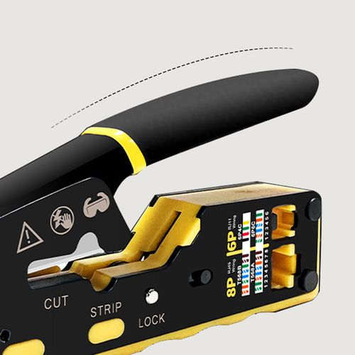 network cable crimping