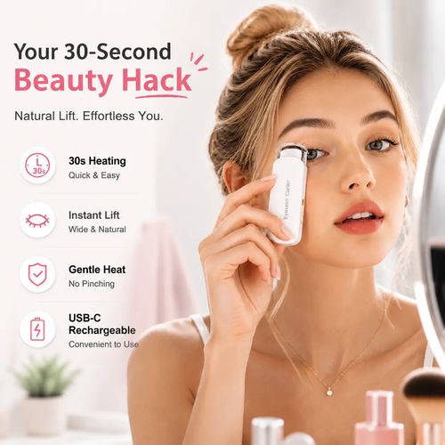 Rechargeable Electric Heated Eyelash Curler - Perfect Lash C