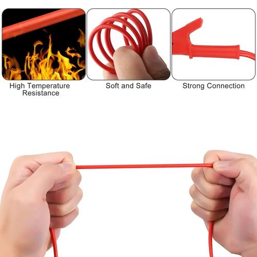 5Pcs Alligator Clips Test Leads Set