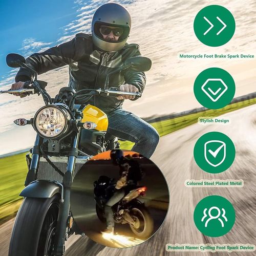 Motorcycle friction spark tool pad