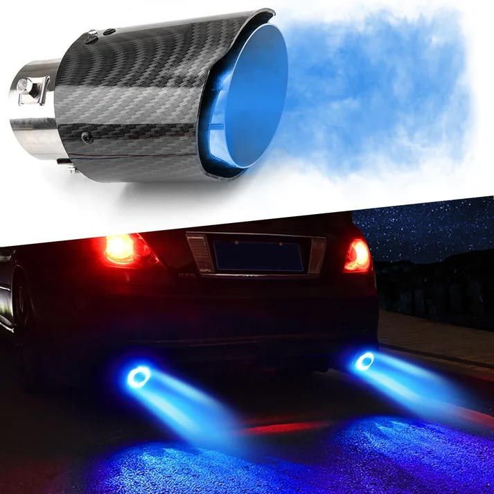 💥2026 Hot Selling🔥(A set of two car lights)- Universal LED Car Exhaust Pipe