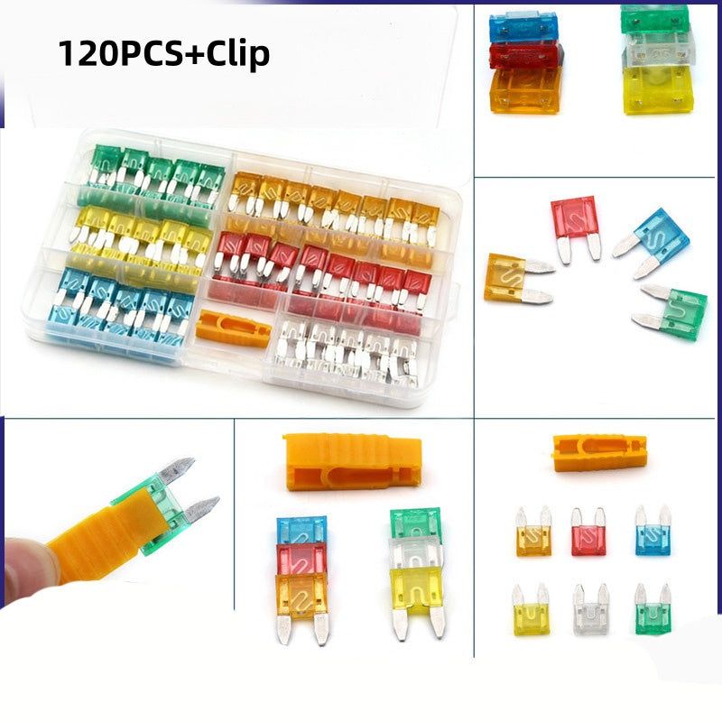 Car Fuse Assortment Kit （120 pcs )