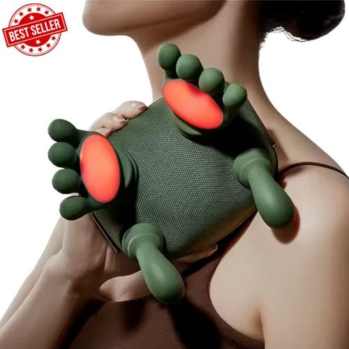 3D Shiatsu Neck & Shoulder Massager with Soothing Heat - Dee