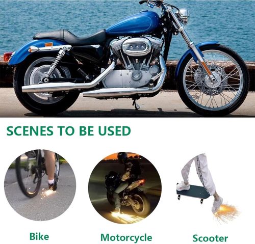 Motorcycle friction spark tool pad