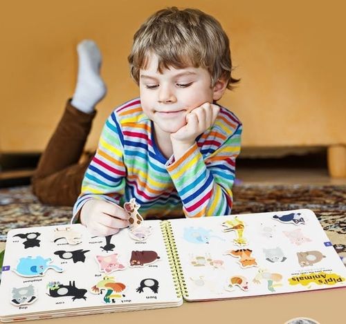 Early Education Enlightenment Quiet Sticker
