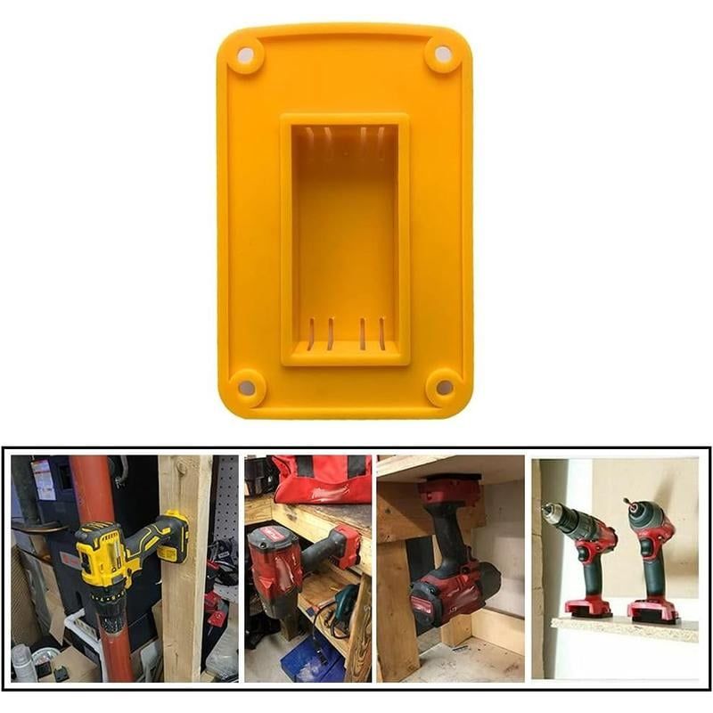 BUY 1 GET 5 !!! Heavy-Duty Tool Holders for Dewalt 20V or 12V & Milwaukee M18（1 set comes with 4 screws）