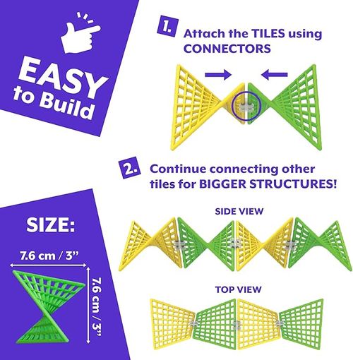 Hyperbolic Building Toy