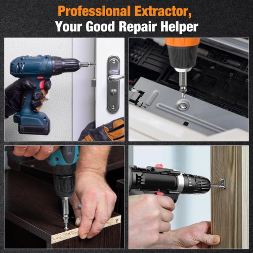 Damaged Screw Extractor Set