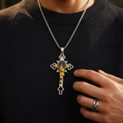 Exorcism Cross Necklace