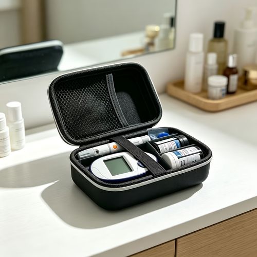 Cooler Travel Case with Temperature Display