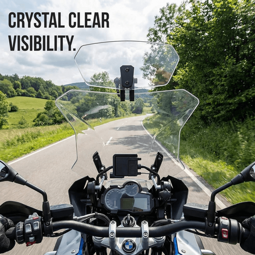 Adjustable Motorcycle Wind Deflector
