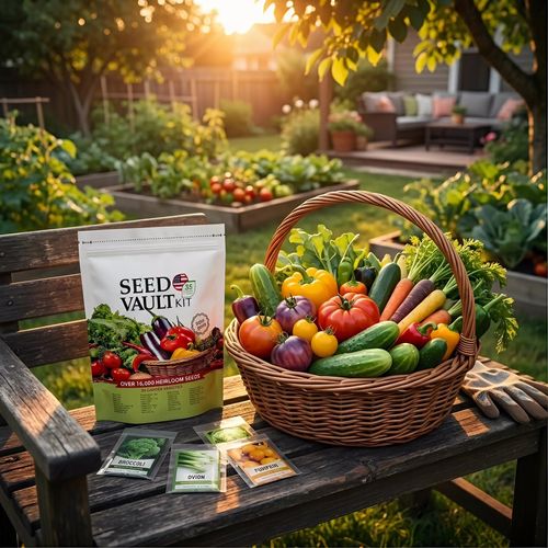 Vegetable Seed Vault Kit
