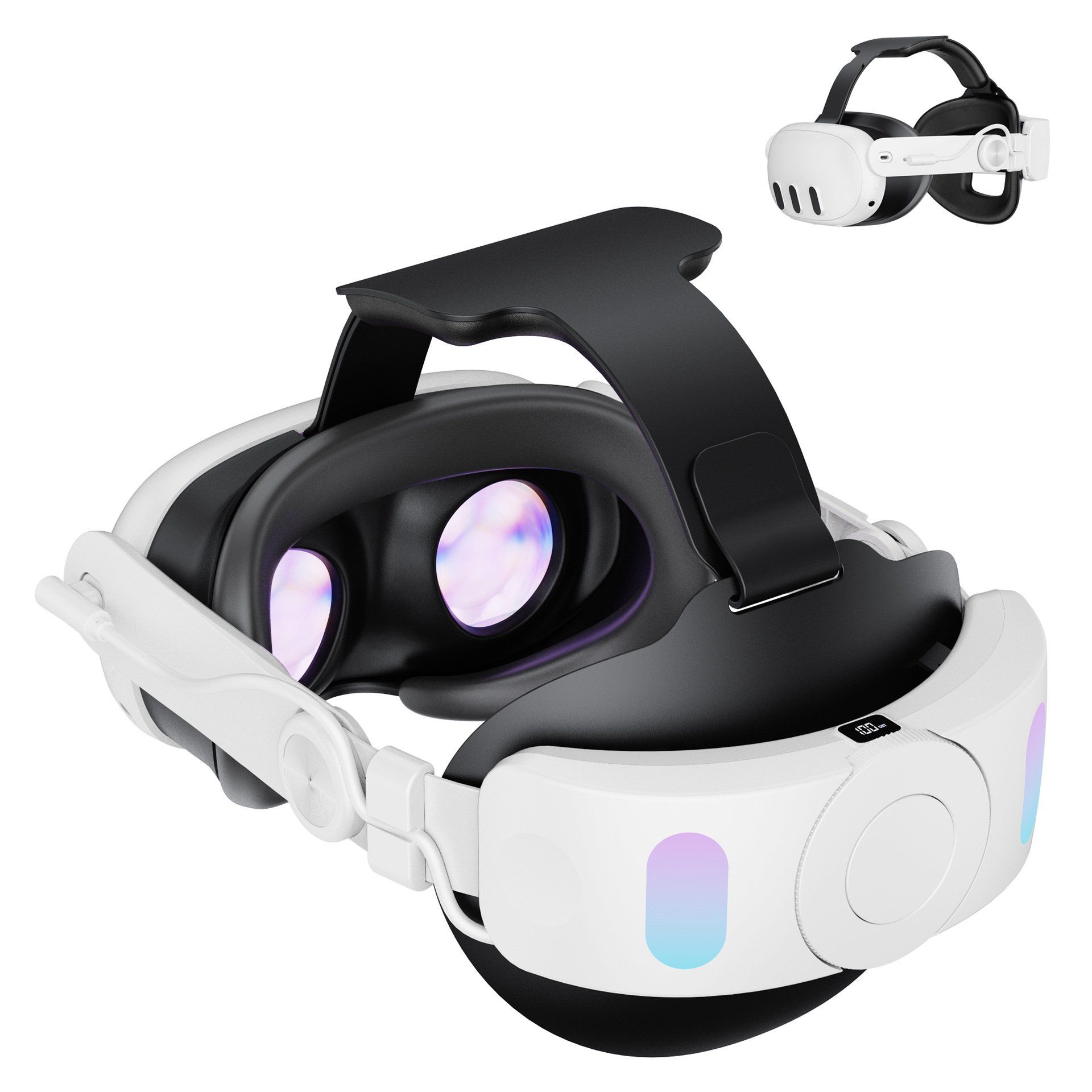 New Oculus Quest 3 Rechargeable and Adjustable VR Headset